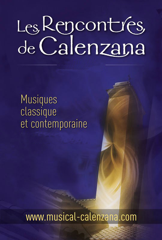 affiche Musicales Calenzana Corse