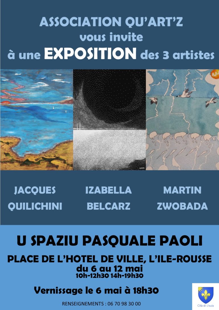 Exposition aquarelle - Association Qu'Art'z