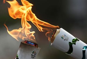 Flamme olympique à L'Ile-Rousse